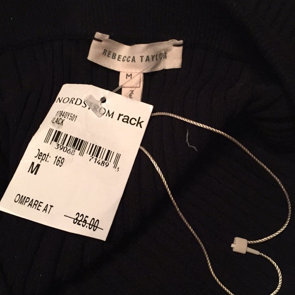 REBECCA TAYLOR Soze Medium Sweater Skirt Ribbed Pull-On Tube Stretchy  $358 NEW - Picture 16 of 17